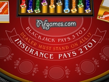 Jouer &agrave; Black Jack pays 3 to 2