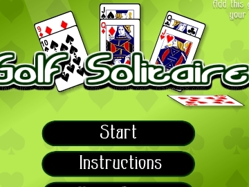 Jouer &agrave; Golf solitaire