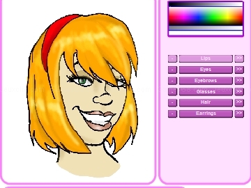 Jouer &agrave; Binia makeup