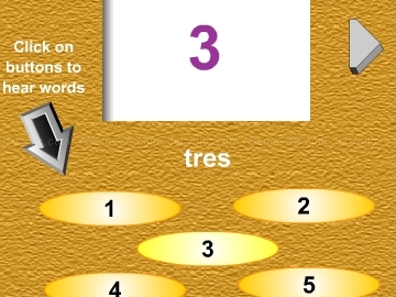 Jouer &agrave; Spanish lesson - numbers