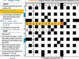 Jouer à Polymath crossword by cincinnus