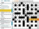Jouer à Best daily cryptic crossword
