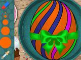 Jouer à Handmade easter eggs coloring book