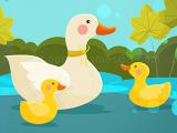Jouer à Mother duck and ducklings jigsaw