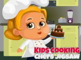 Jouer à Kids cooking chefs jigsaw