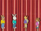 Jouer à Arthur's puppet theater : goldilocks