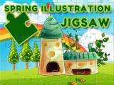 Jouer à Spring illustration puzzle