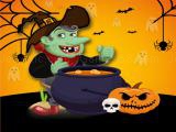 Jouer à Witch word:halloween puzzel game